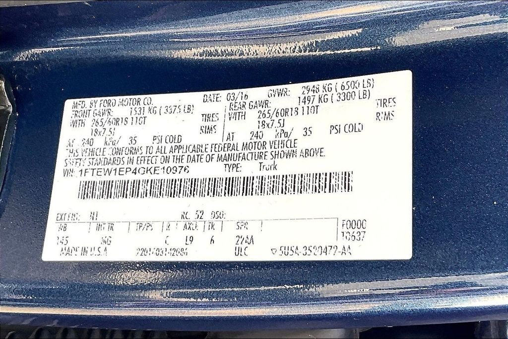 Used 2016 Blue Ford XLT image 16