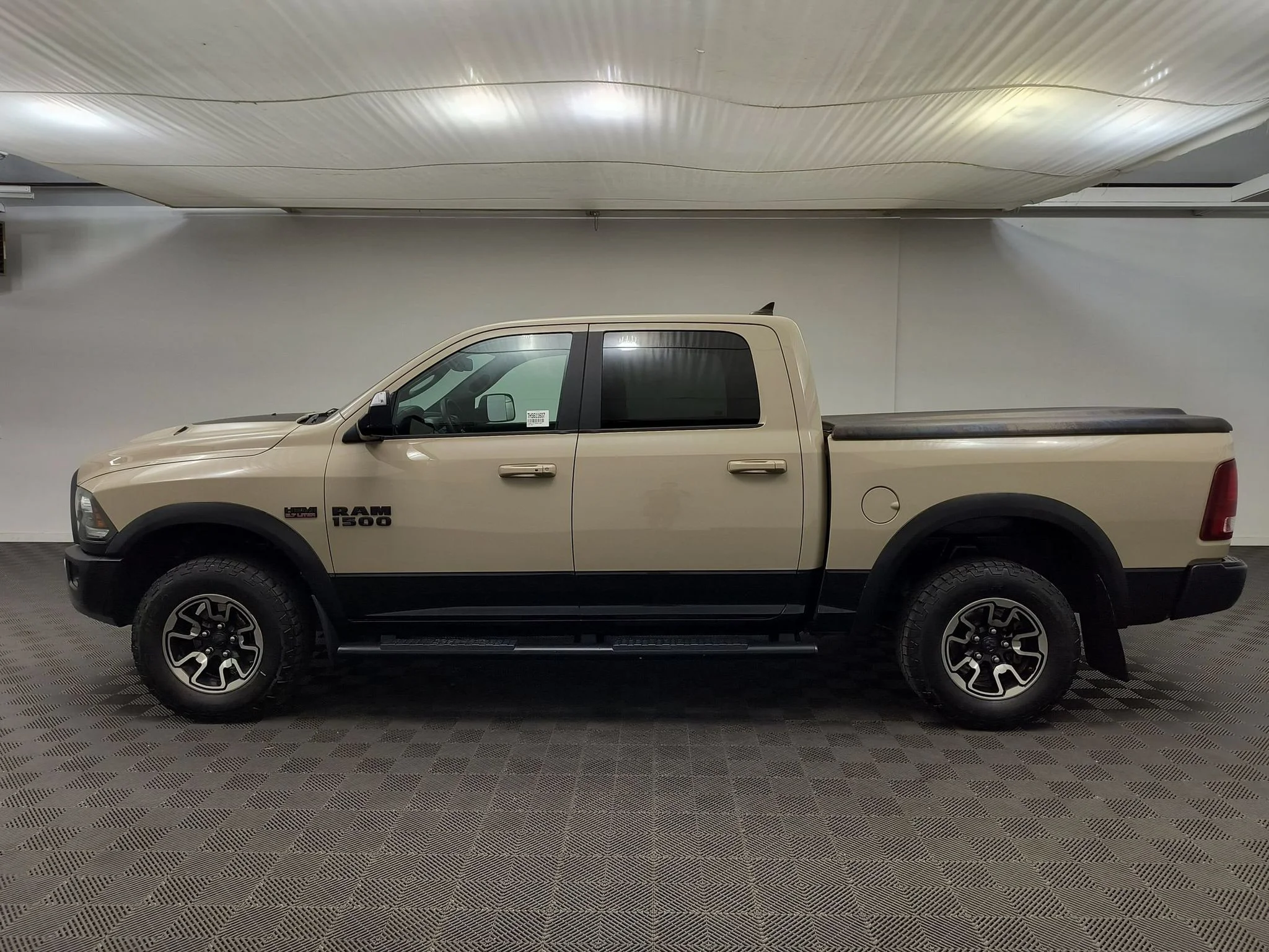 Used 2017 Mojave Sand Clearcoat Ram Rebel Crew Cab 4x4 57 Box image 2