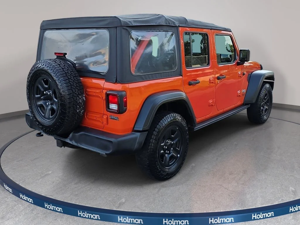 Certified Used 2019 Metallic Jeep Unlimited Sport image 5