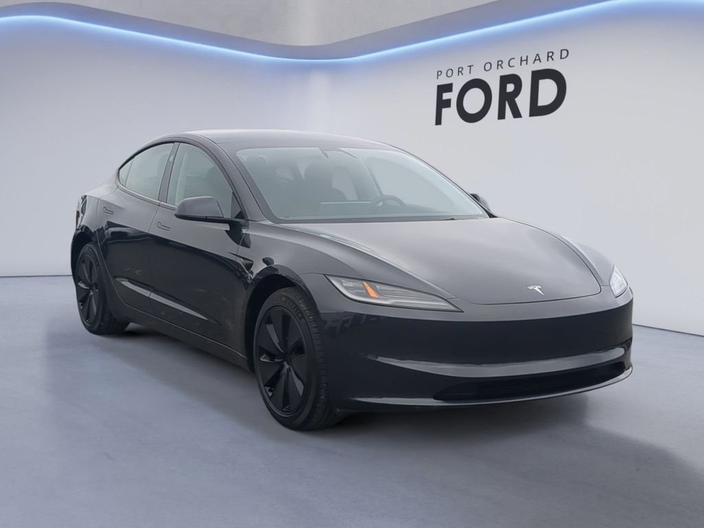Used 2025 Stealth Gray Tesla Long Range image 8