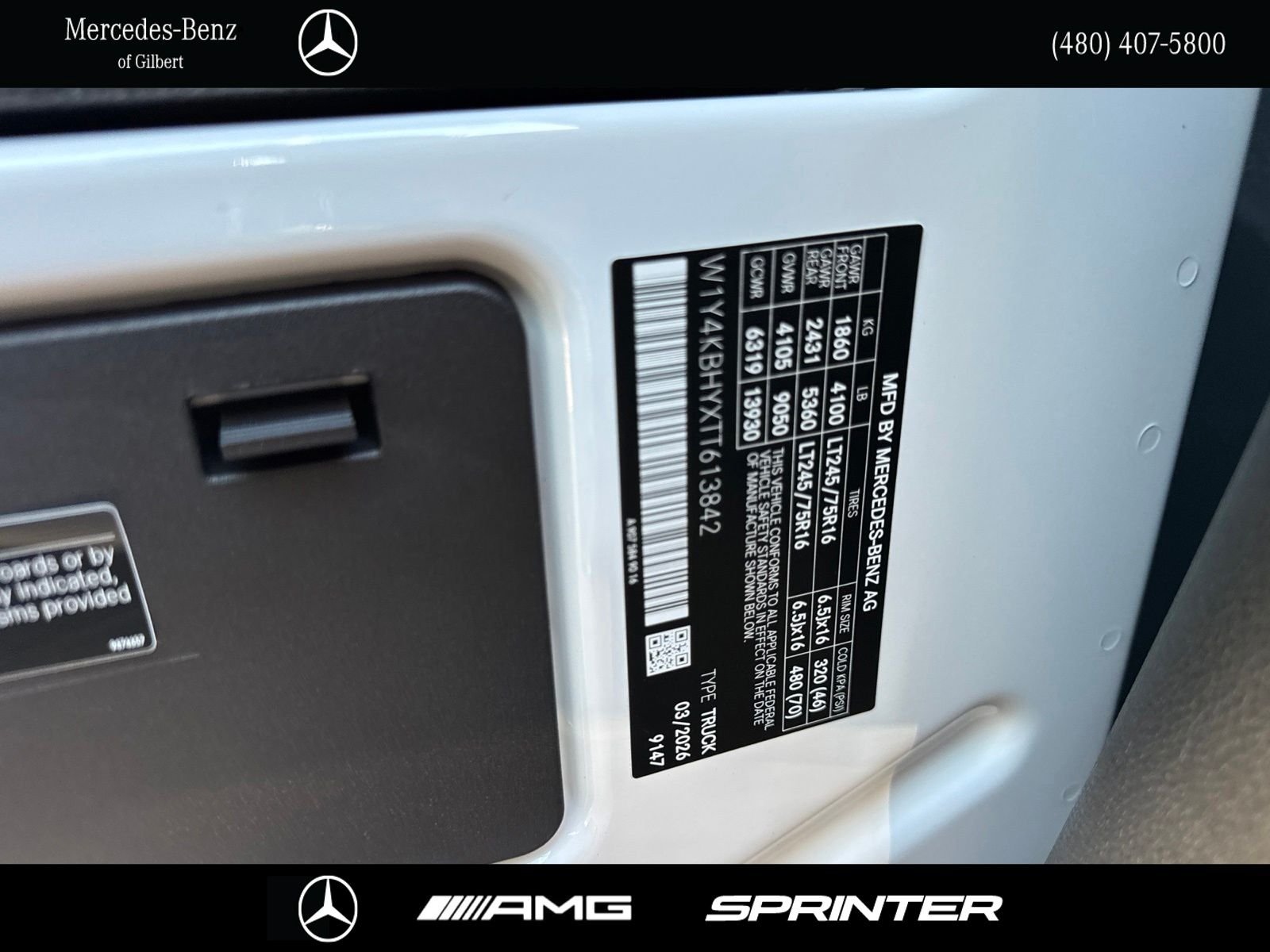New 2026 Arctic White Mercedes-Benz Cargo 144 WB image 18