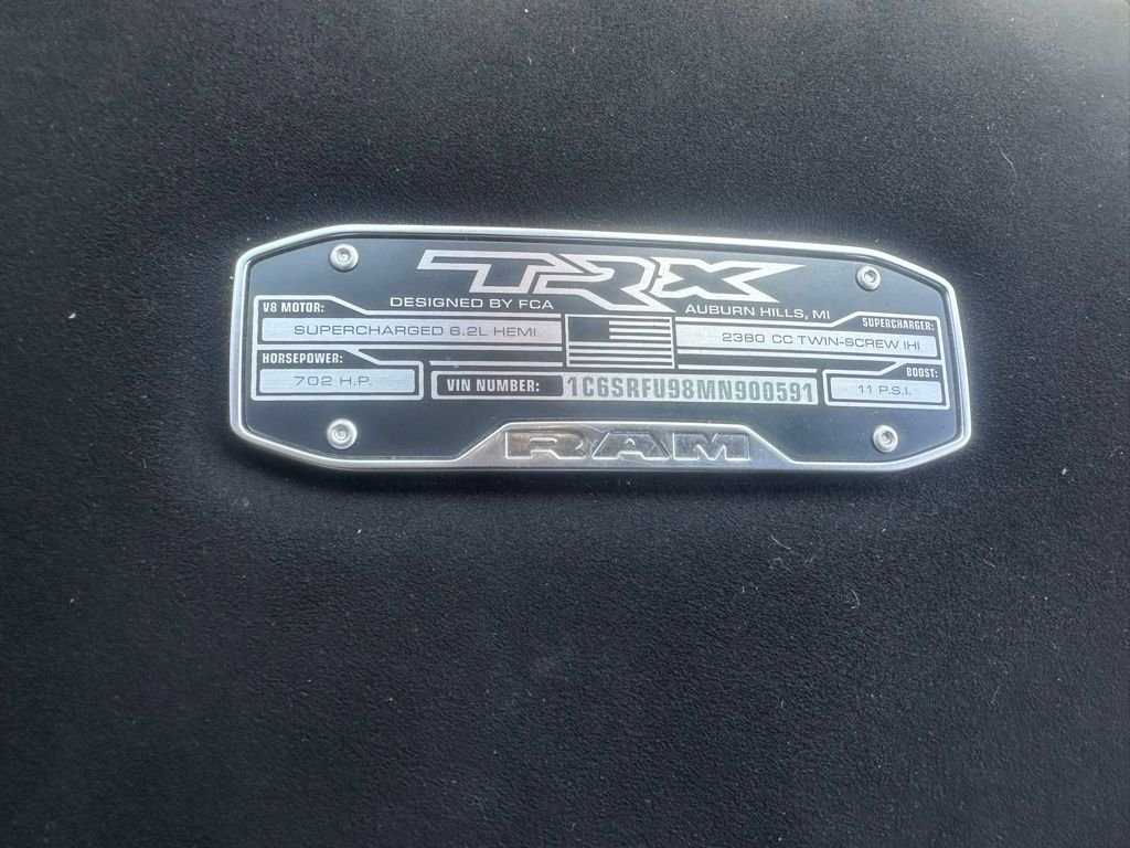 Used 2021 White Ram TRX image 13