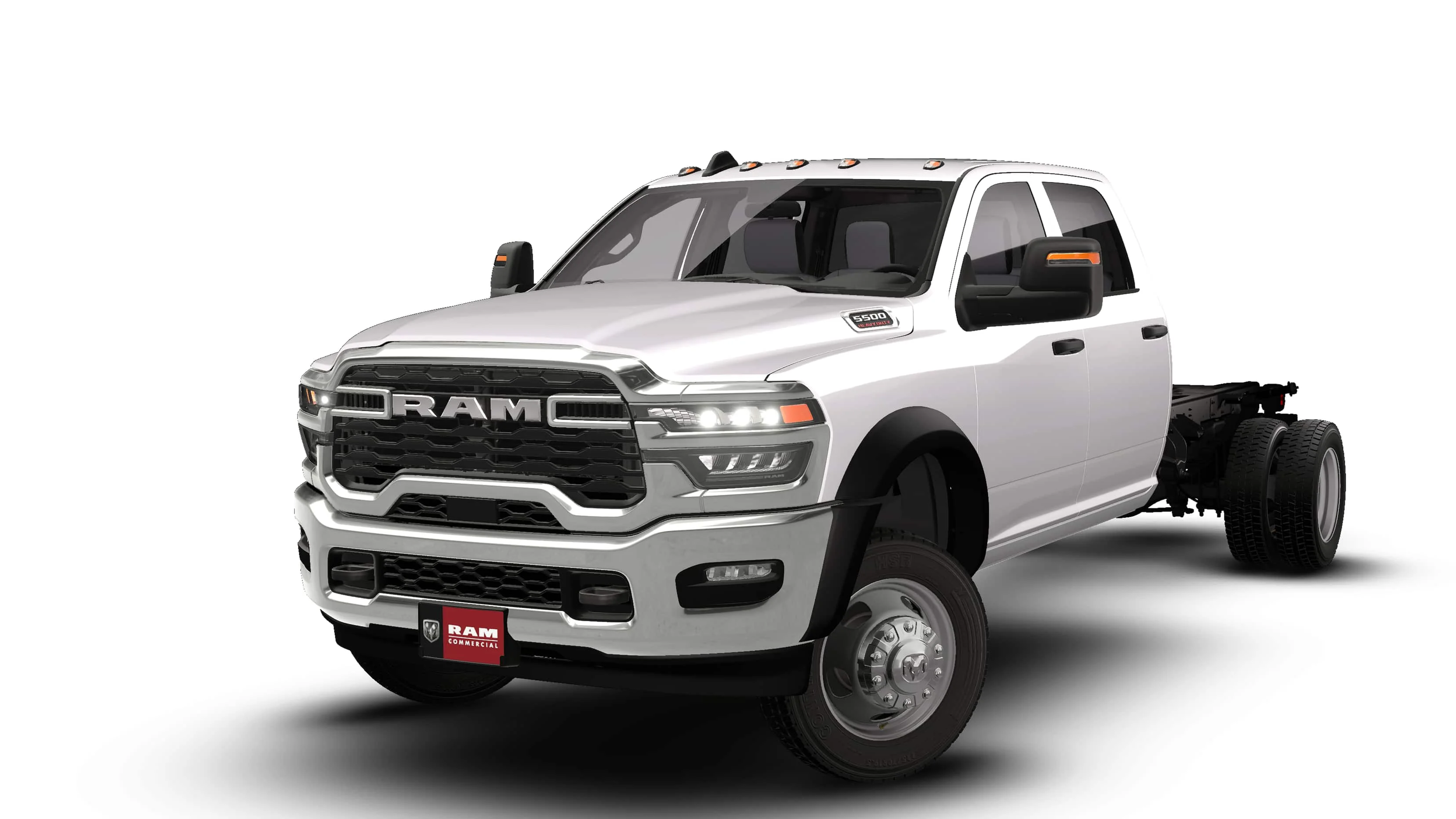 New 2026 Bright White Clear-Coat Exterior Paint RAM TRADESMAN image 13