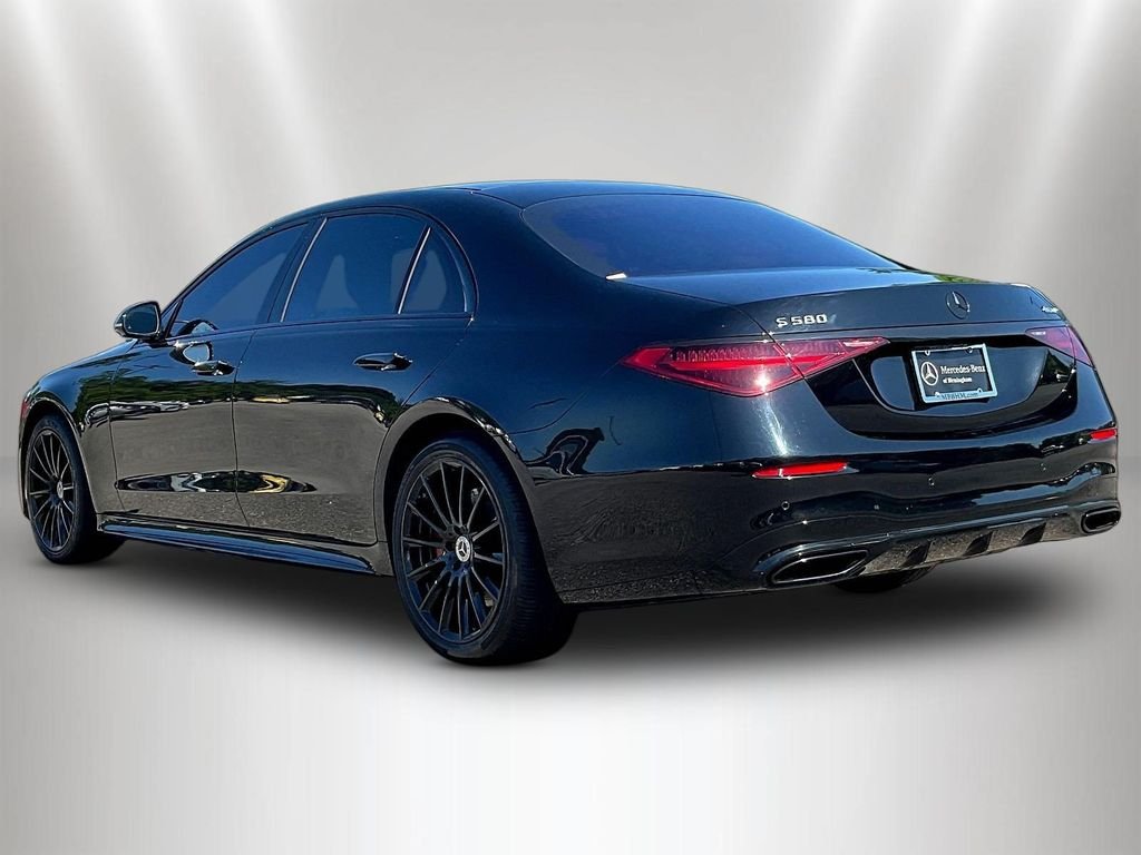 Certified Used 2023 Black Mercedes-Benz S 580 image 5