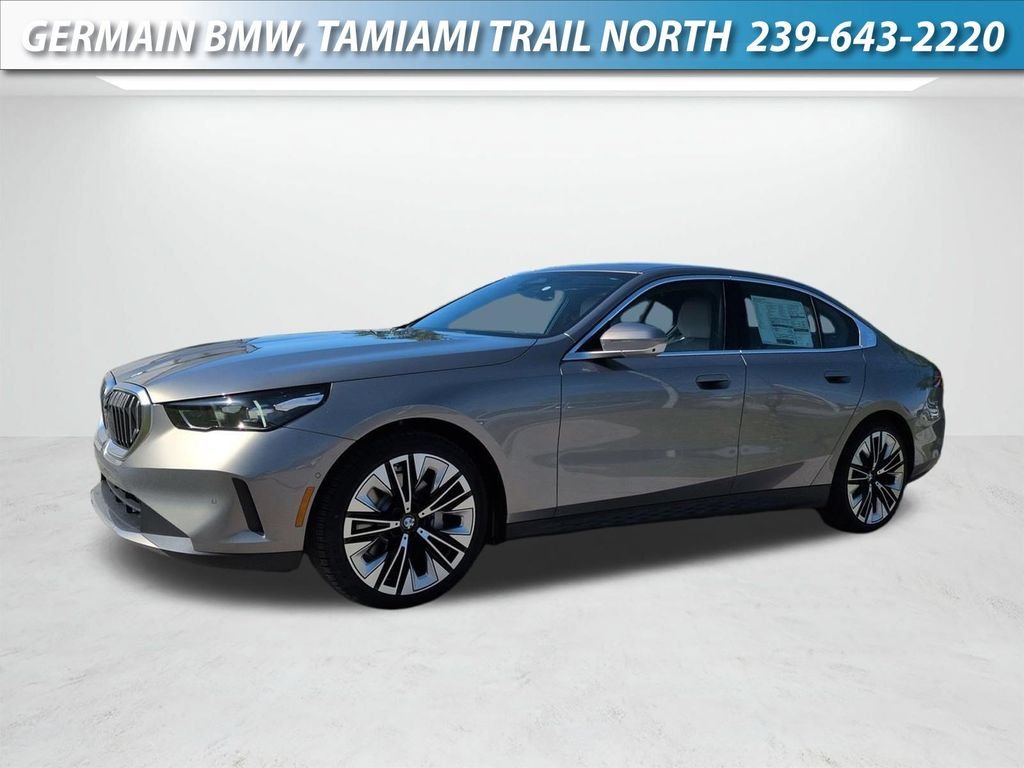 New 2027 Oxide Grey Metallic BMW 530i xDrive image 1