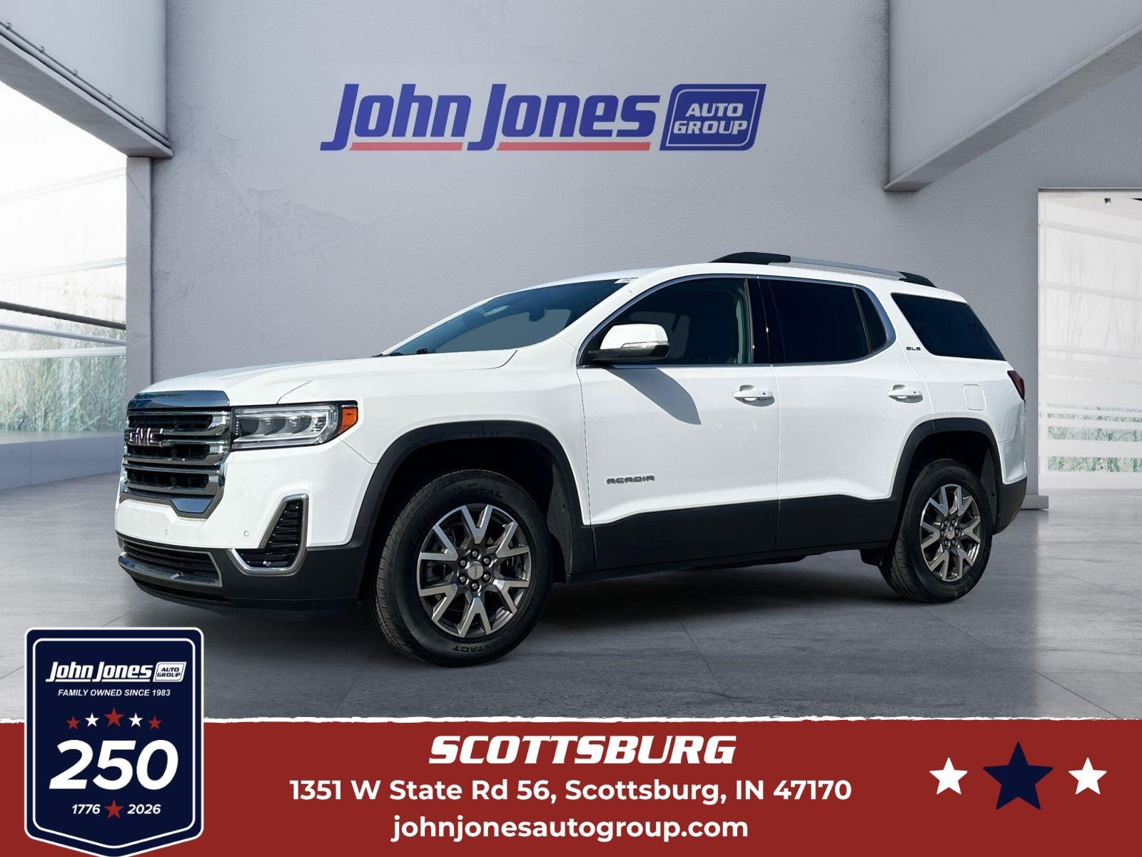 Used 2023 Summit White GMC SLE image 1
