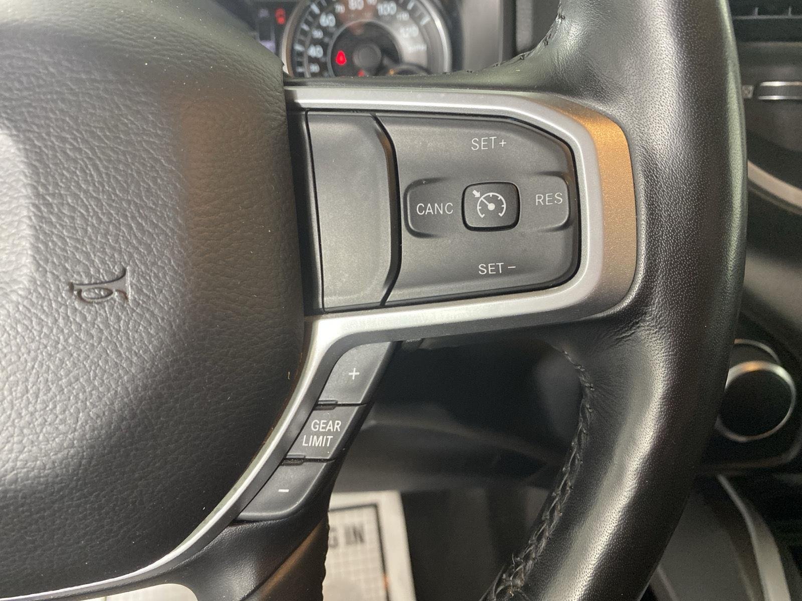 Used 2020 Granite Crystal Metallic Clearcoat Ram Big Horn image 16