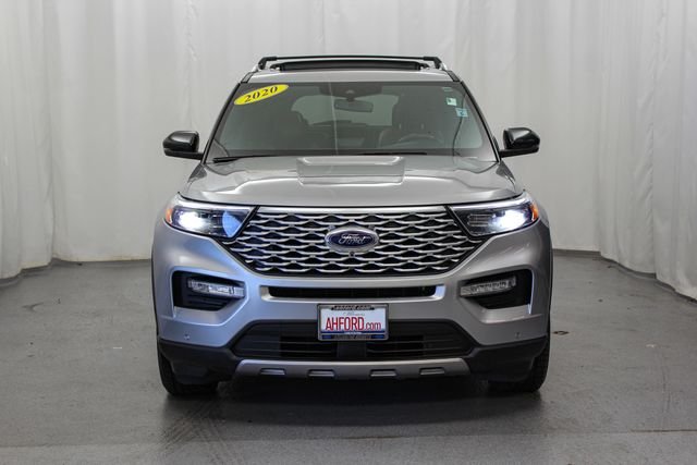 Used 2020 Silver Metallic Ford Platinum image 3