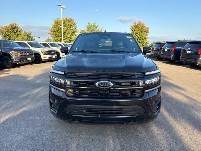 Used 2023 Agate Black Metallic Ford Limited image 2