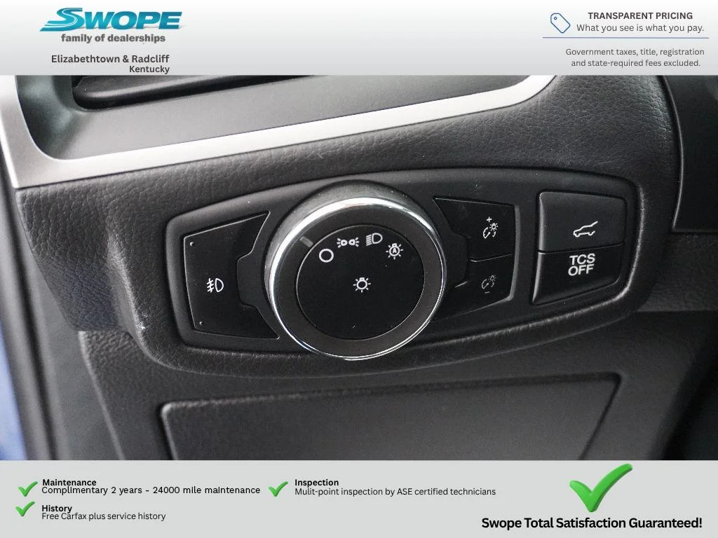 Certified Used 2023 Atlas Blue Ford SEL image 21