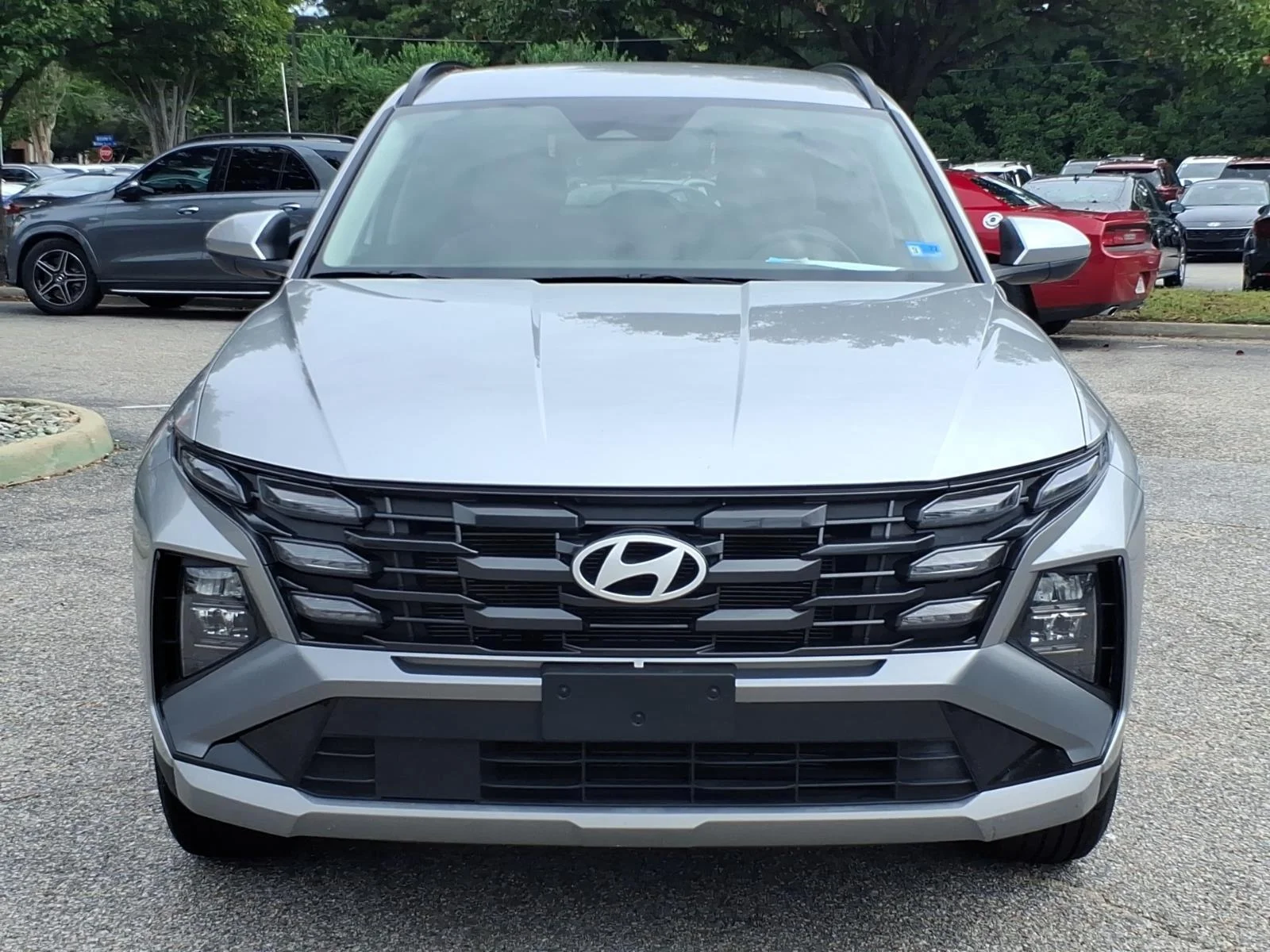 Used 2025 Shimmering Silver Hyundai SEL image 2