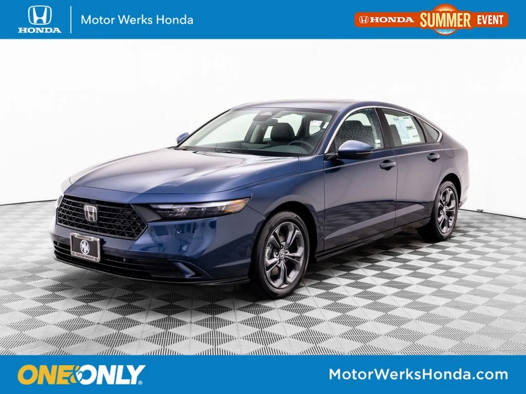 New 2026 Blue Honda EX-L image 1