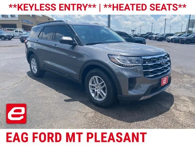 New 2026 Carbonized Gray Metallic Ford Active image 1