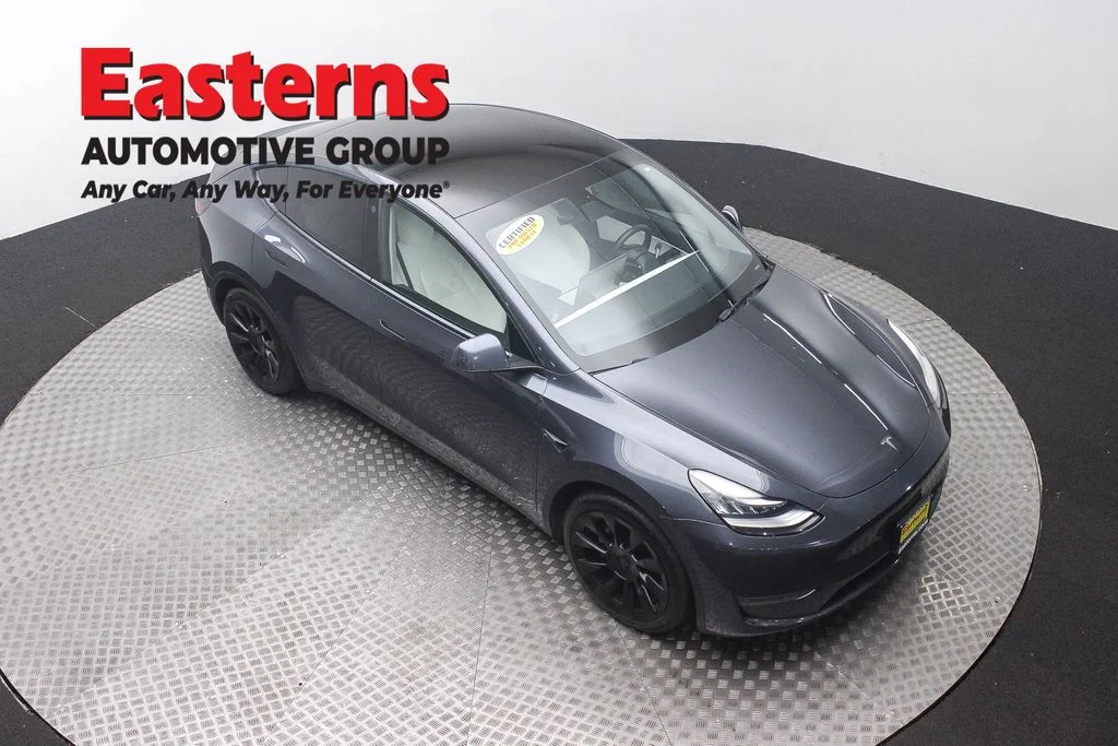 Used 2021 Gray Tesla Long Range image 3