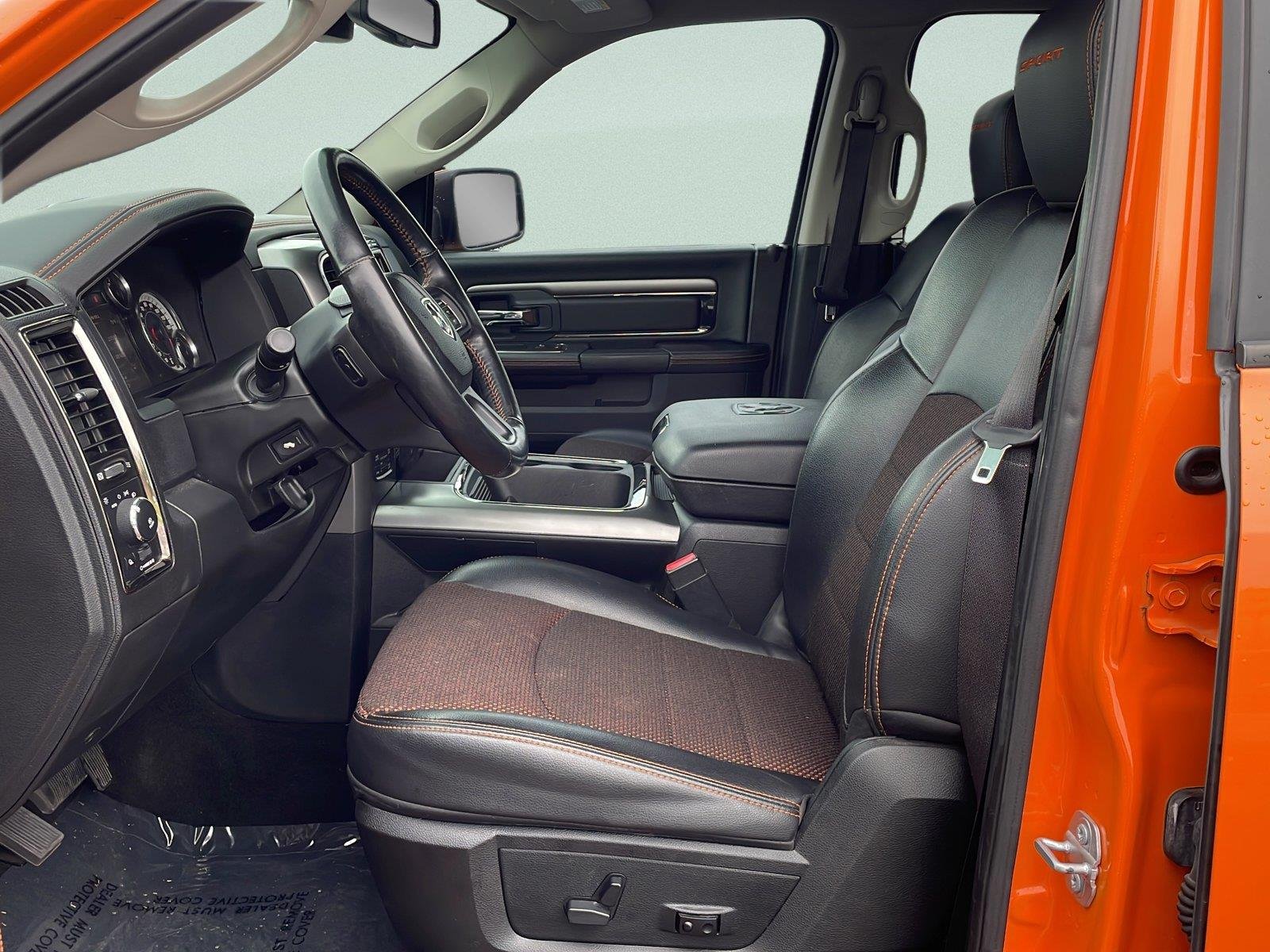 Used 2017 Ignition Orange Clearcoat Ram Sport image 20