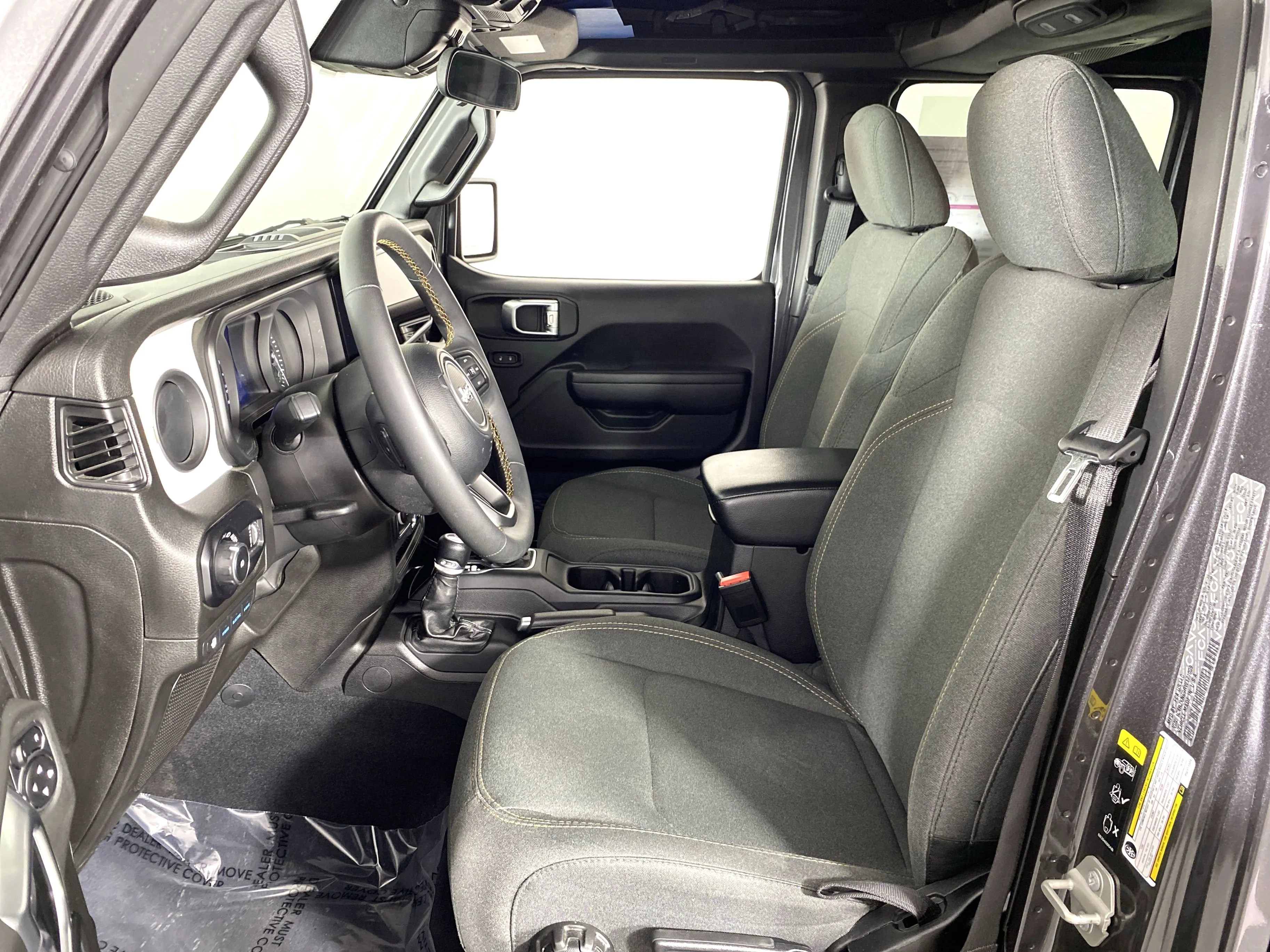 Used 2024 Granite Crystal Metallic Clearcoat Jeep Sport S image 16