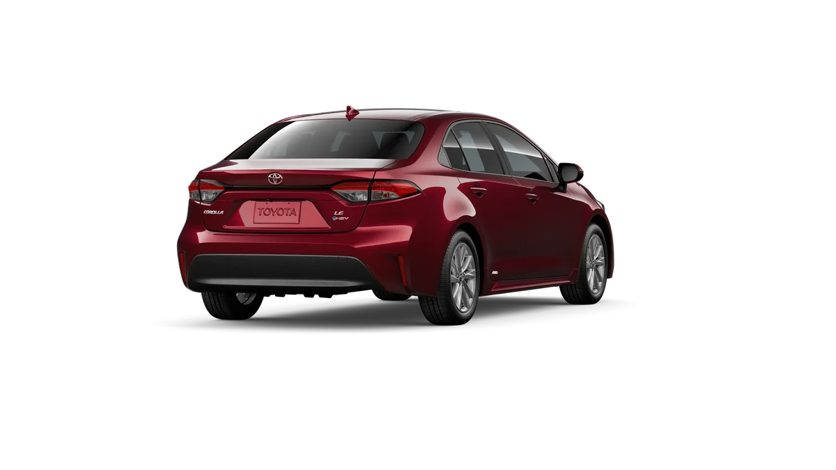 New 2026 Ruby Flare Pearl Toyota Hybrid LE image 32
