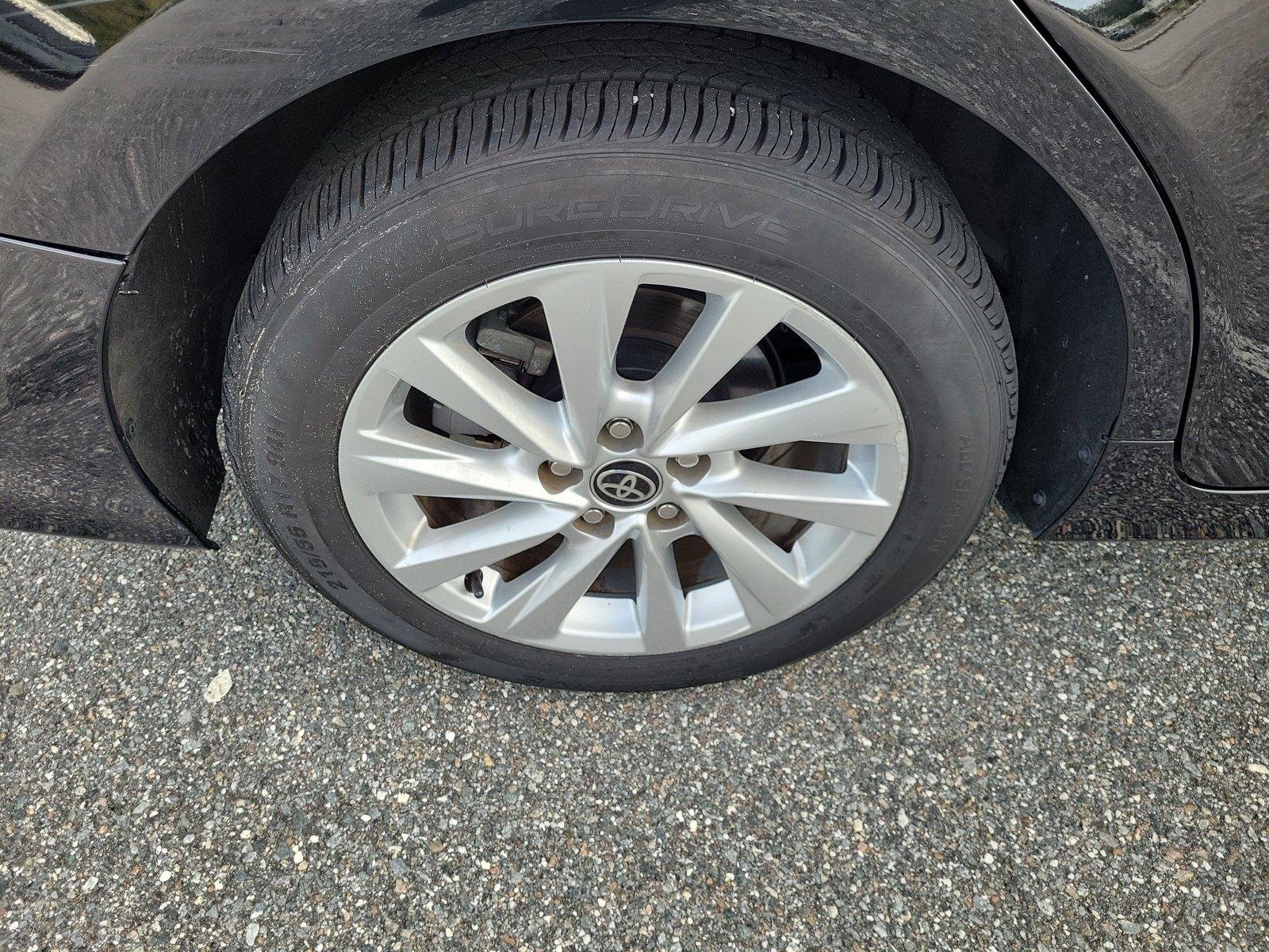 Used 2023 Midnight Black Metallic Toyota LE image 7