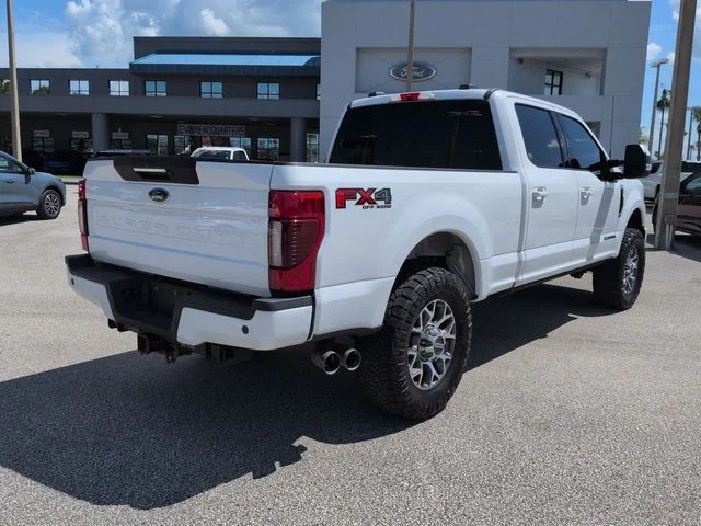 Used 2022 Oxford White Ford Lariat image 4