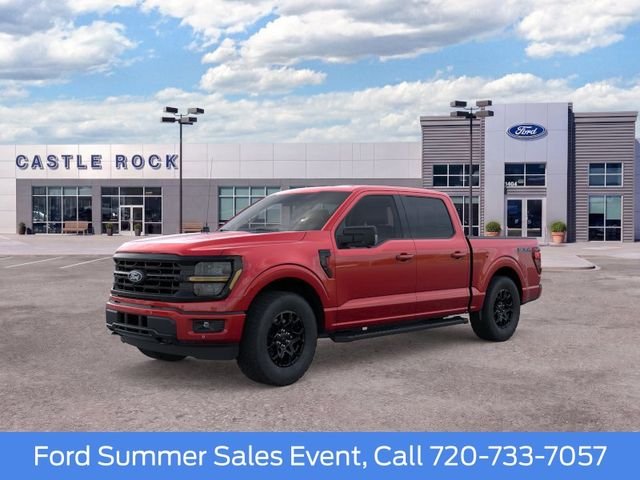 New 2026 Ruby Red Metallic Tinted Clearcoat Ford XLT image 1