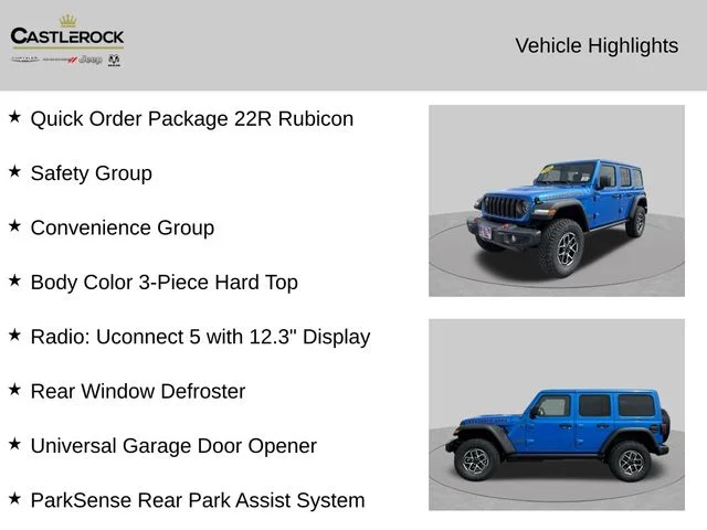 Used 2026 Blue Jeep Rubicon image 4