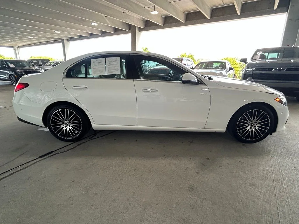 Used 2025 White Mercedes-Benz C 300 image 6