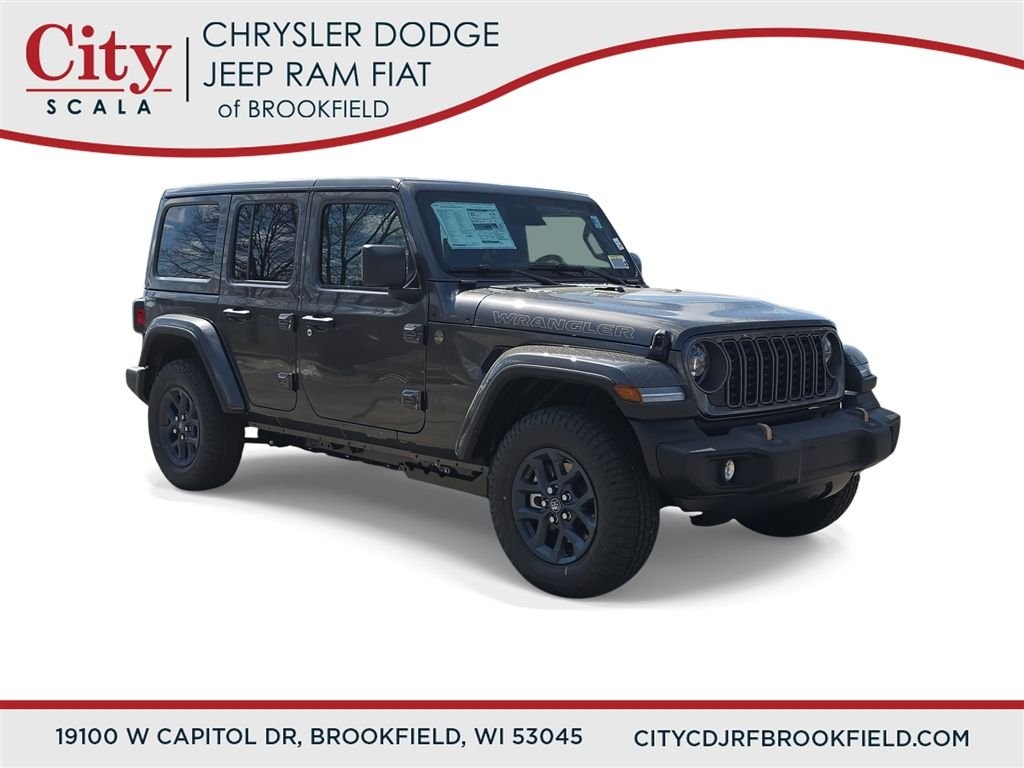 New 2026 Granite Crystal Metallic Clear-Coat Exterior Paint Jeep 85th Anniversary Edition image 1