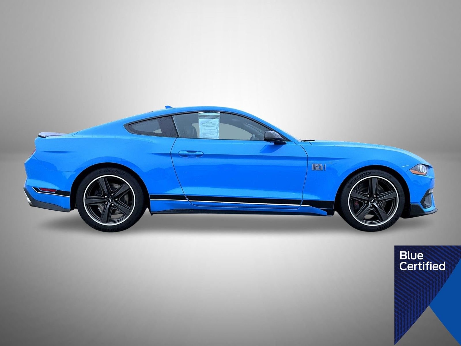 Certified Used 2023 Grabber Blue Ford Mach 1 image 4