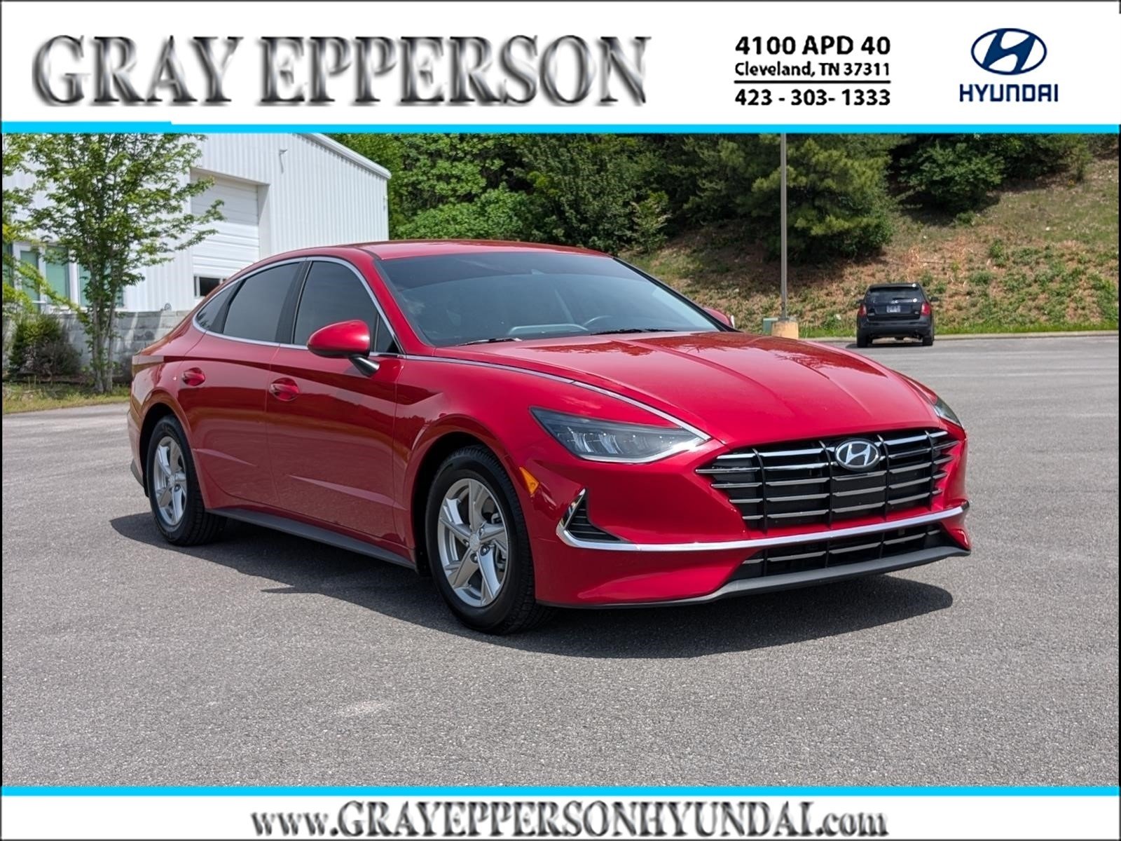Used 2022 Calypso Red Y2e Hyundai SE image 1