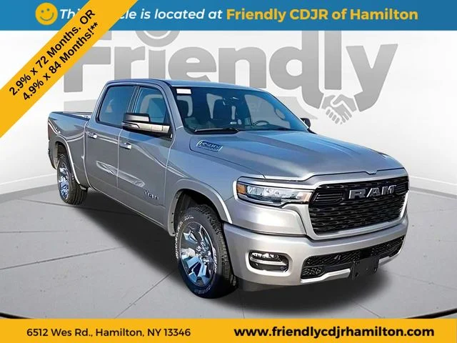 New 2026 Billet Silver Metallic Clear-Coat Exterior Paint RAM Big Horn/Lone Star image 7