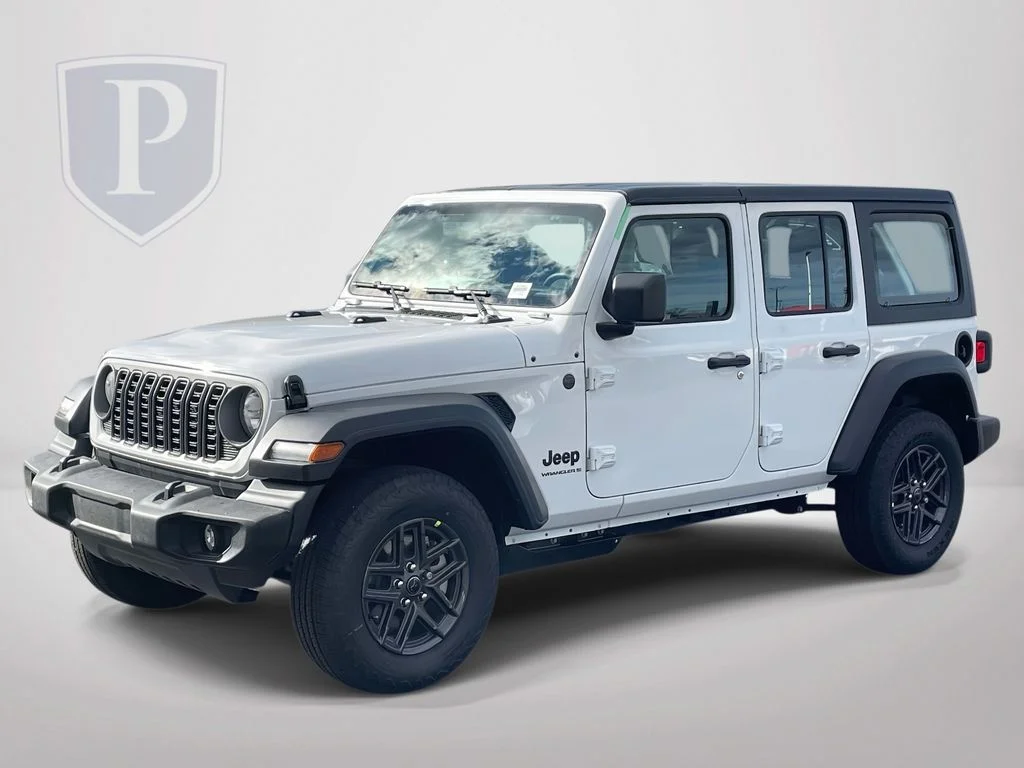 New 2026 Bright White Clear-Coat Exterior Paint Jeep Sport image 4