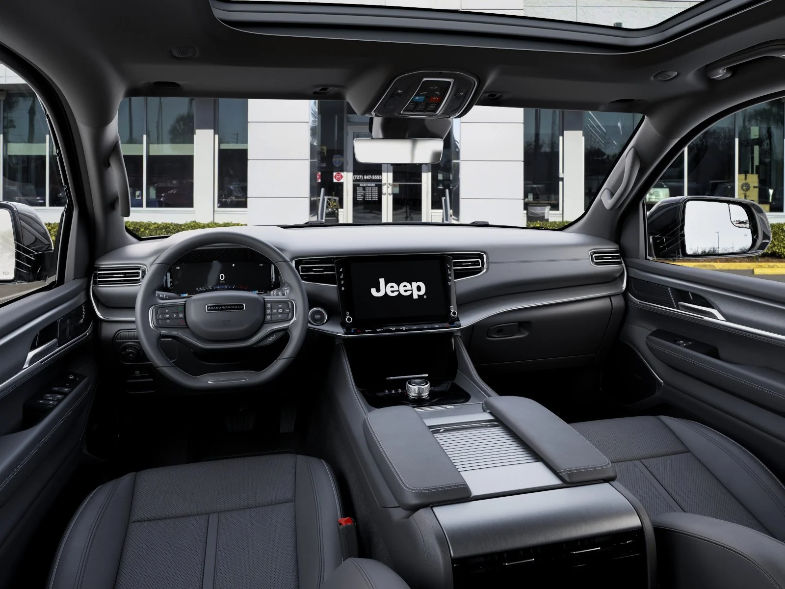 New 2026 Bright White Clear-Coat Exterior Paint Jeep  image 48