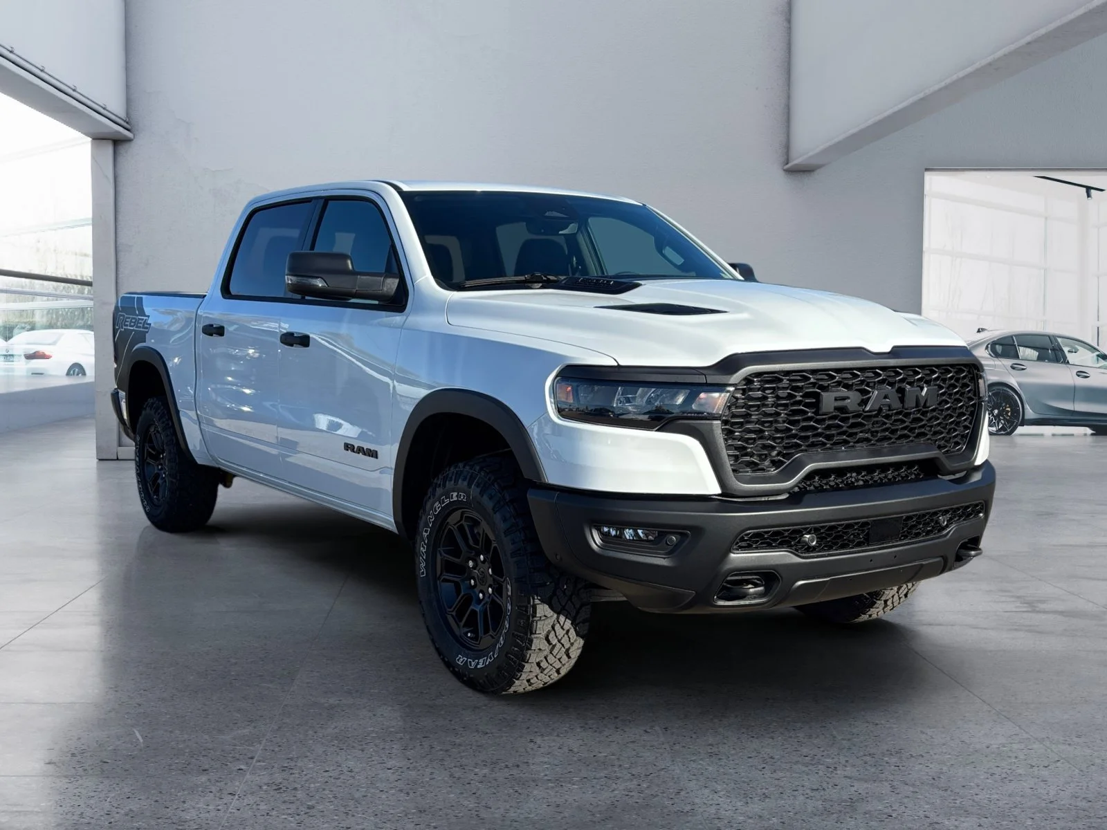 New 2027 BRIGHT WHITE Ram Rebel image 7