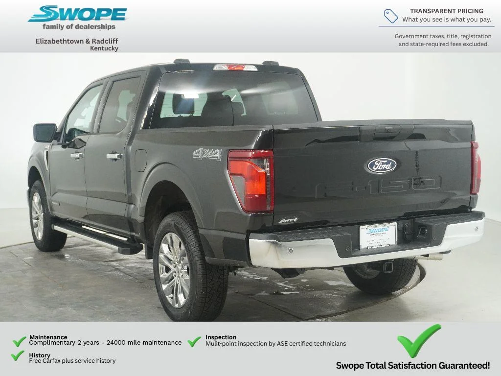 New 2026 Agate Black Metallic Ford XLT image 7