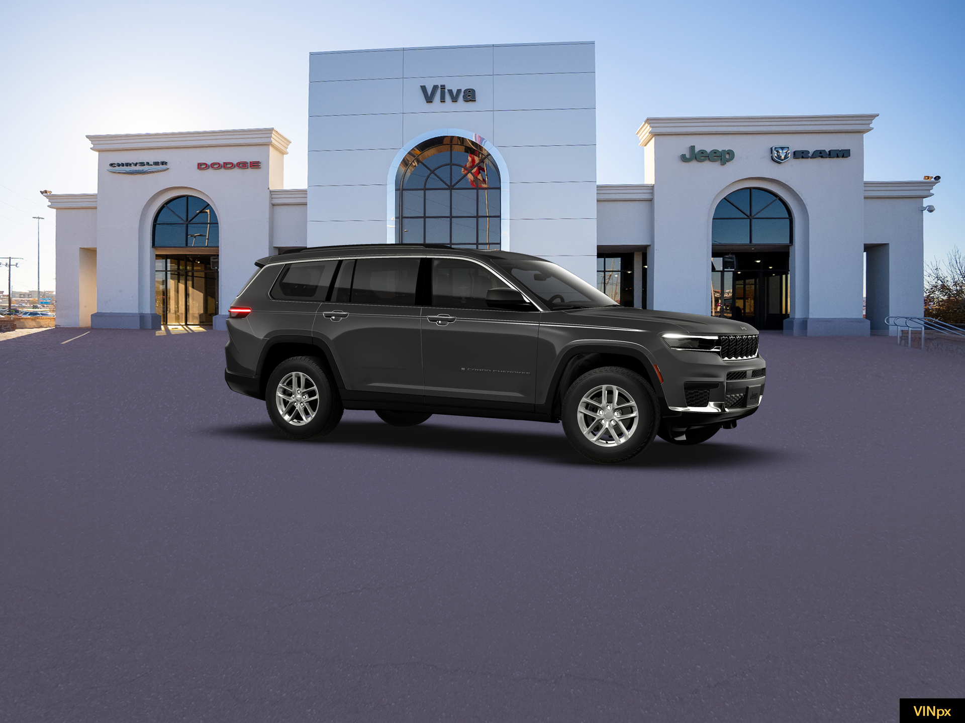 New 2026 Baltic Gray Metallic Clear-Coat Exterior Paint Jeep Laredo X image 10