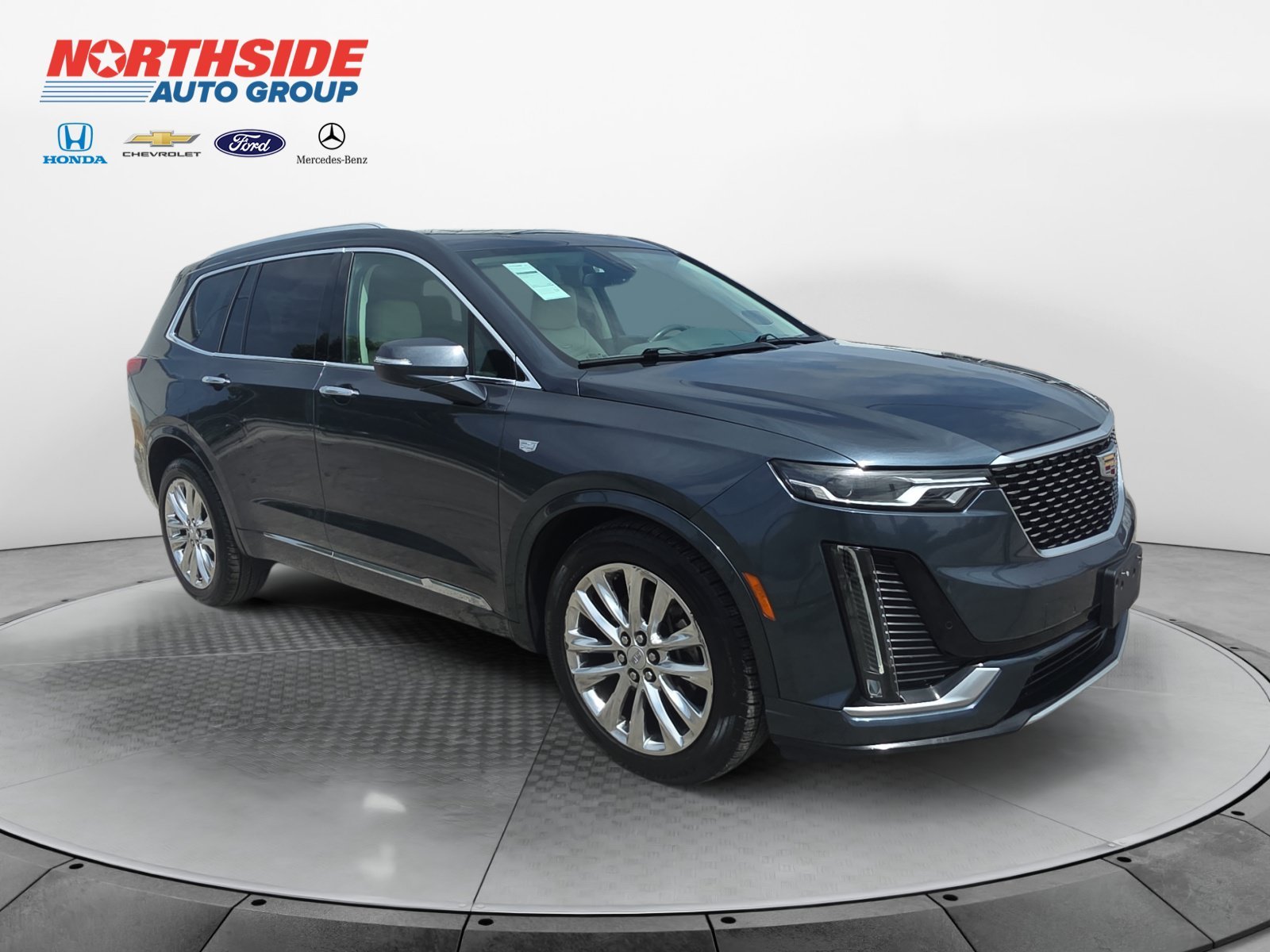 Used 2020 Shadow Metallic Cadillac FWD Premium Luxury image 1