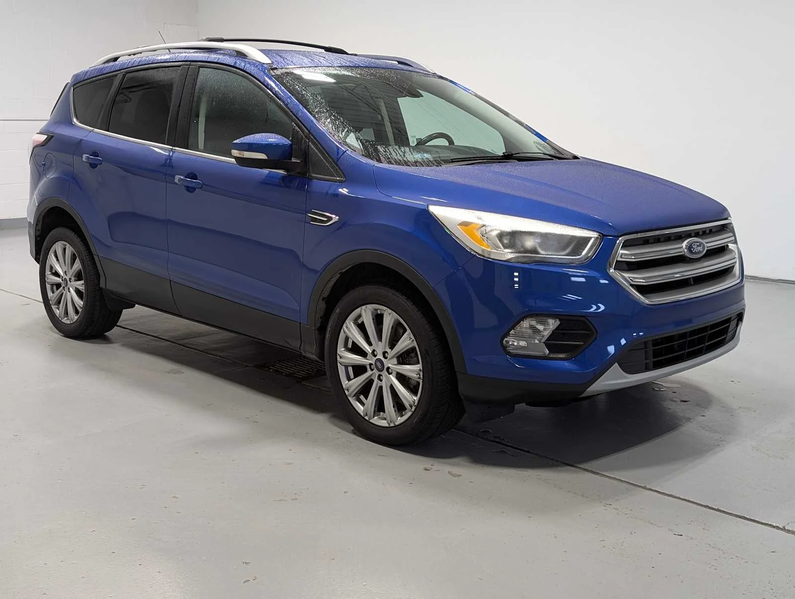 Used 2017 Lightning Blue Ford Titanium image 6