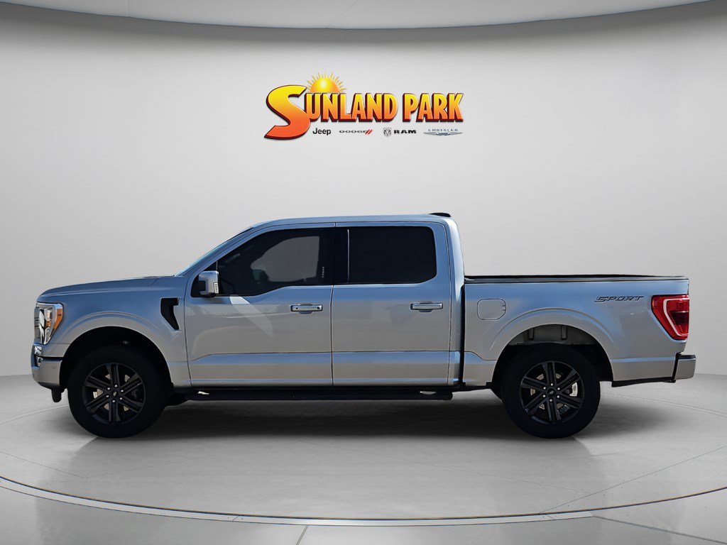 Used 2022 Silver Metallic Ford XLT image 3