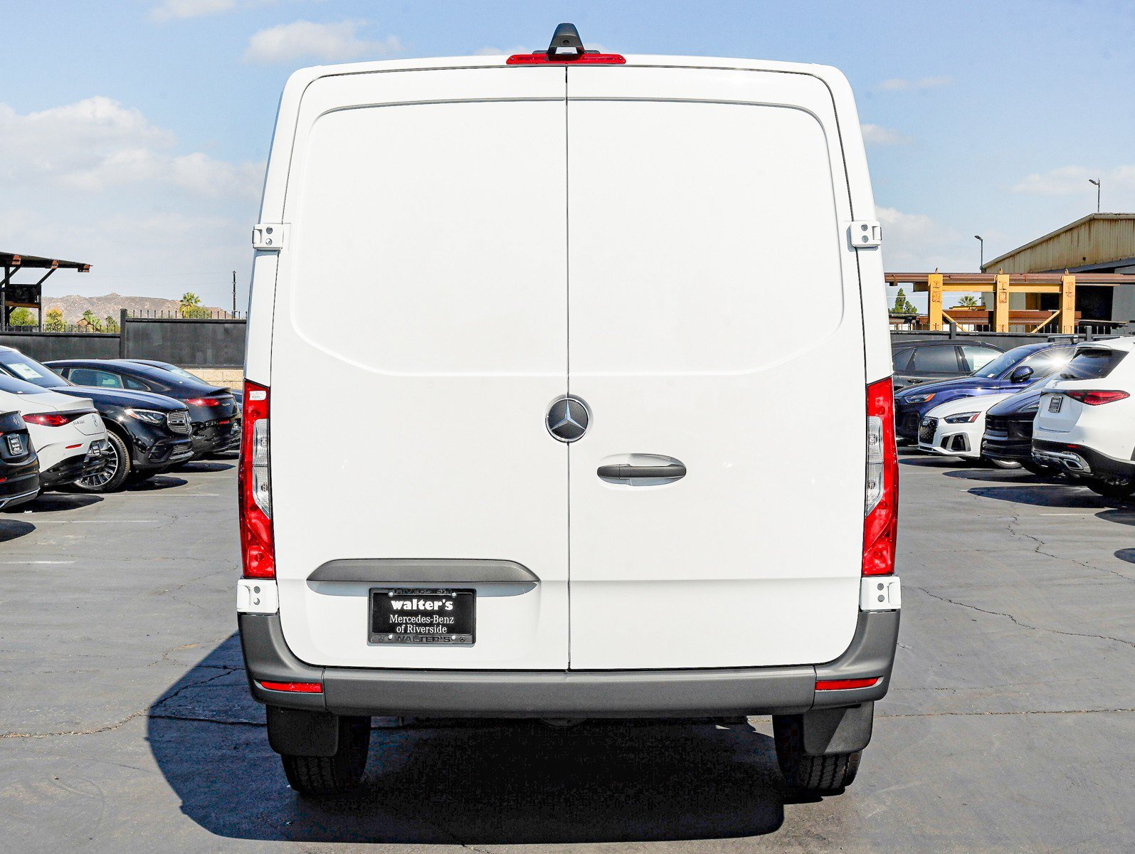 New 2026 Arctic White Mercedes-Benz 2500 Standard Roof I4 Diesel 144 Worker RWD image 5