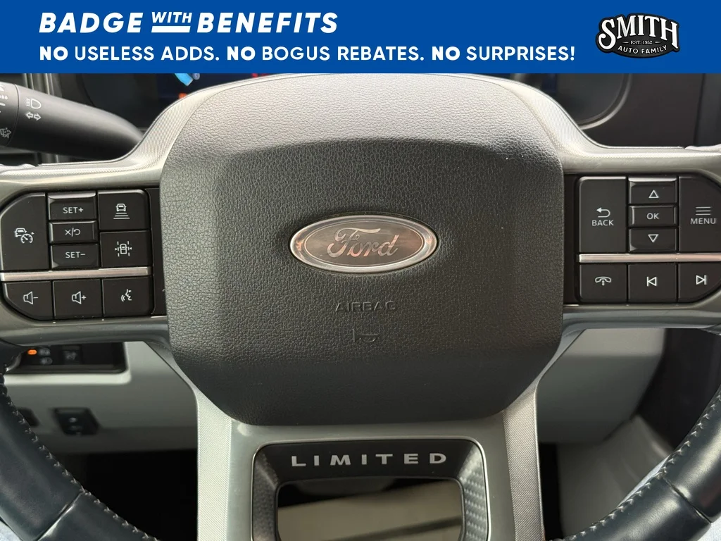 Used 2024 Glacier Gray Metallic Ford Limited image 23