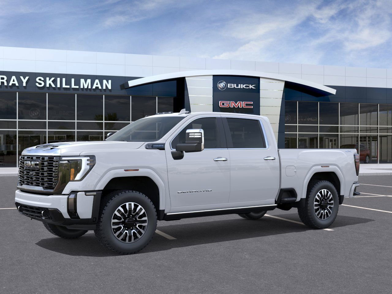 New 2026 Glacier White Tricoat GMC Denali Ultimate image 2