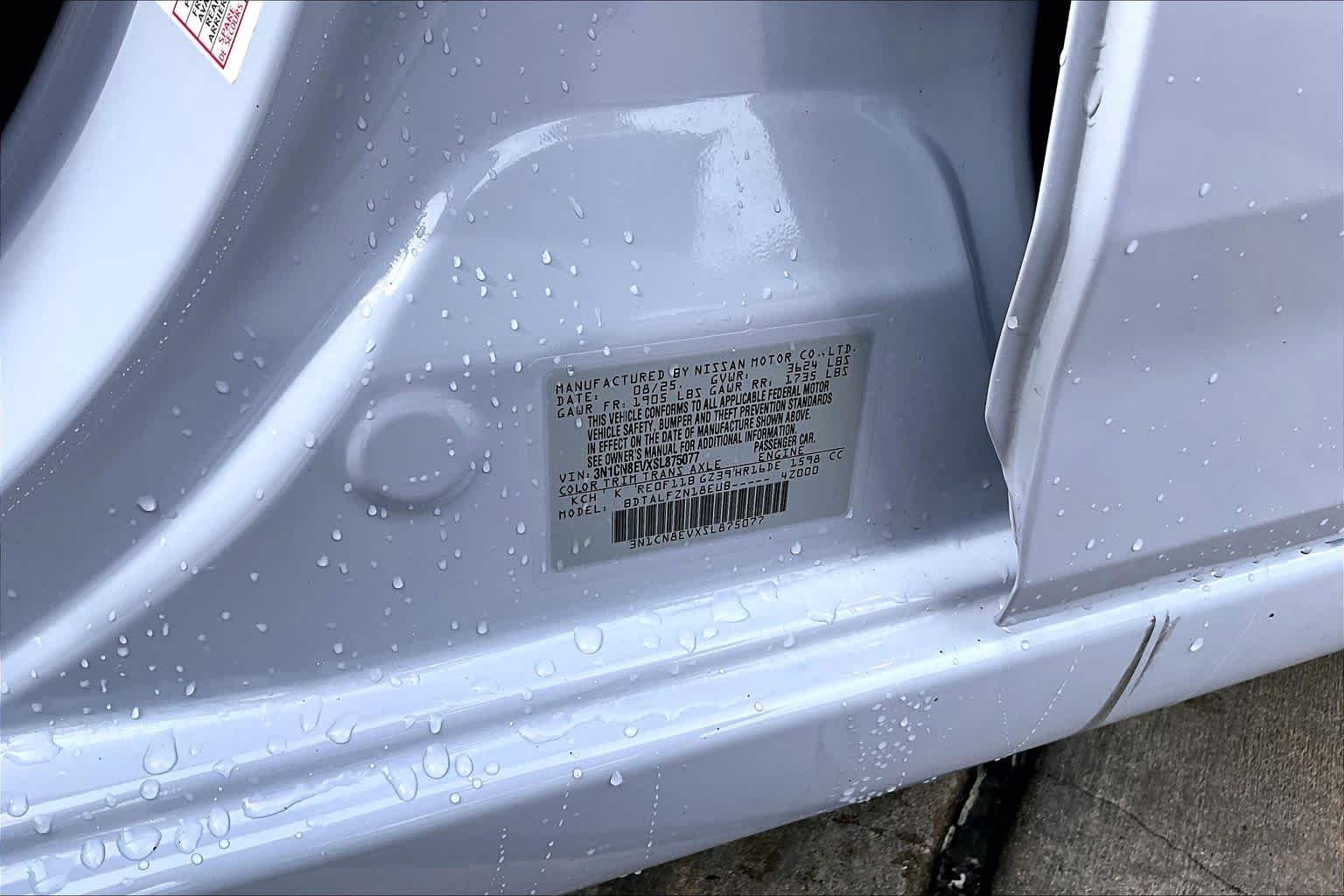 Certified Used 2025 Gray Sky Pearl Nissan SV image 33