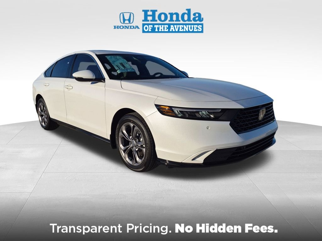 New 2026 Platinum White Pearl Honda EX-L image 1