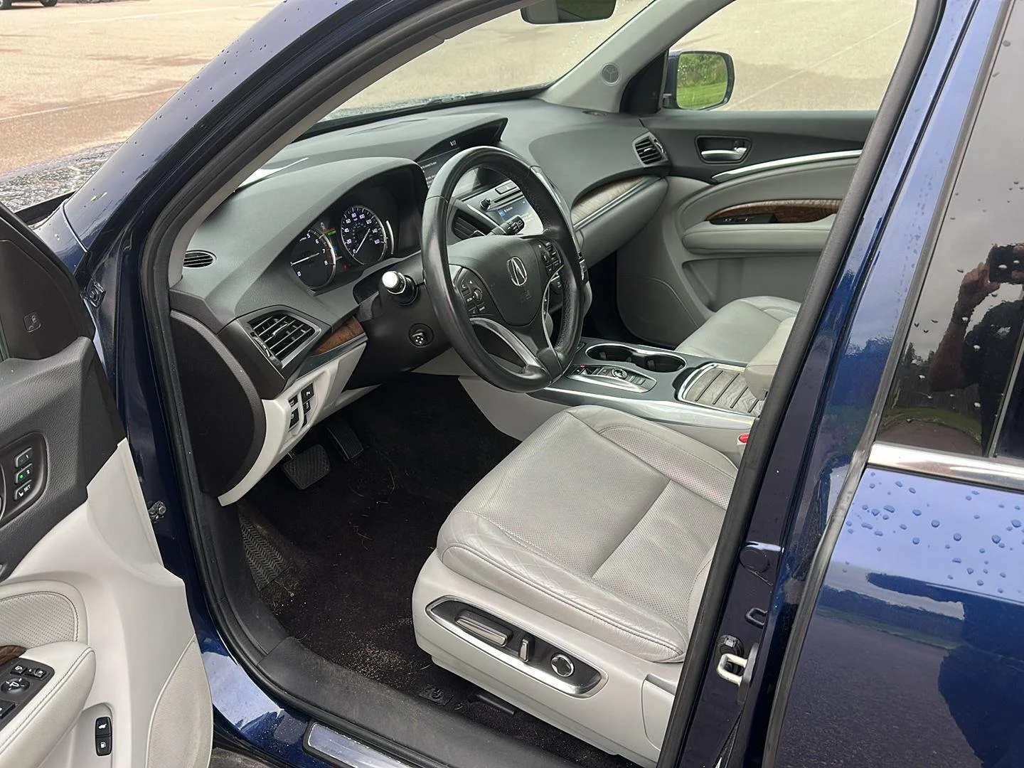 Used 2020 Fathom Blue Pearl Acura SH-AWD w/Tech image 8