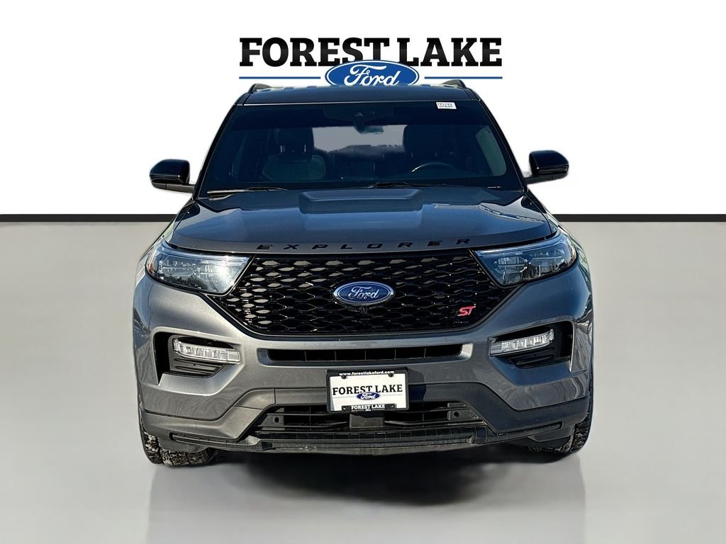 Certified 2023 Ford Explorer ST with VIN 1FM5K8GC7PGA56450 for sale in Forest Lake, Minnesota