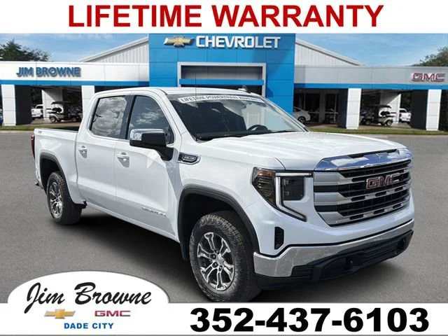 New 2026 Summit White GMC SLE image 1