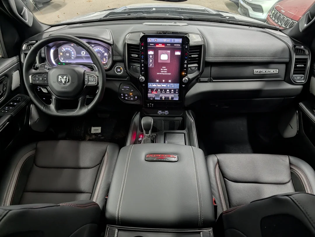 New 2027 Silver RAM Rebel - - Rebel X Pkg - Level 2 Grp - Pano Sunroof - Harman/Kardon Audio & More! image 28