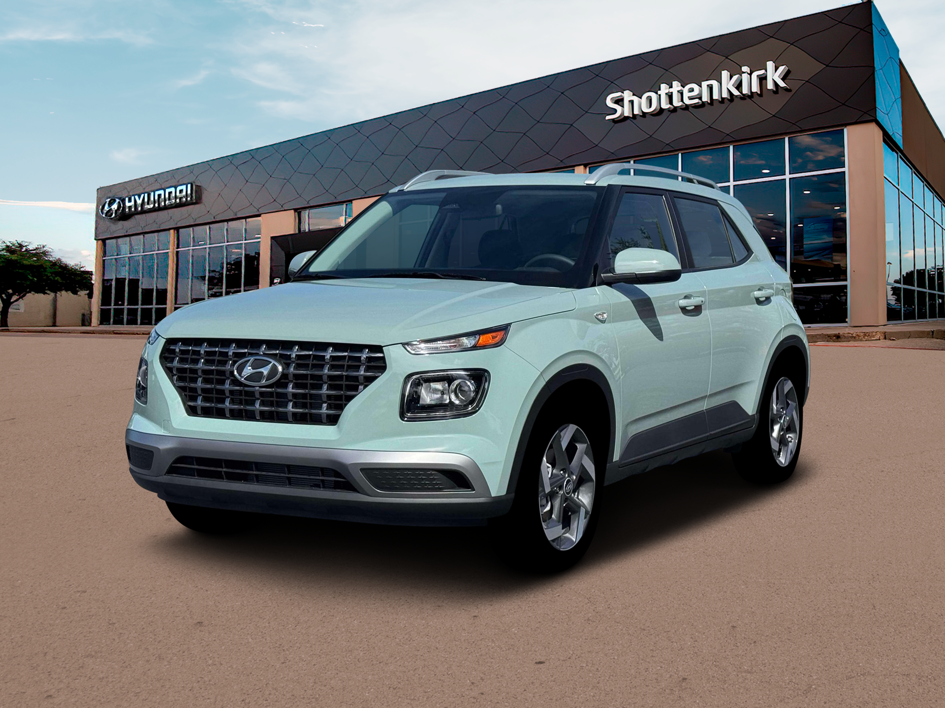 New 2026 Green Hyundai SEL image 1