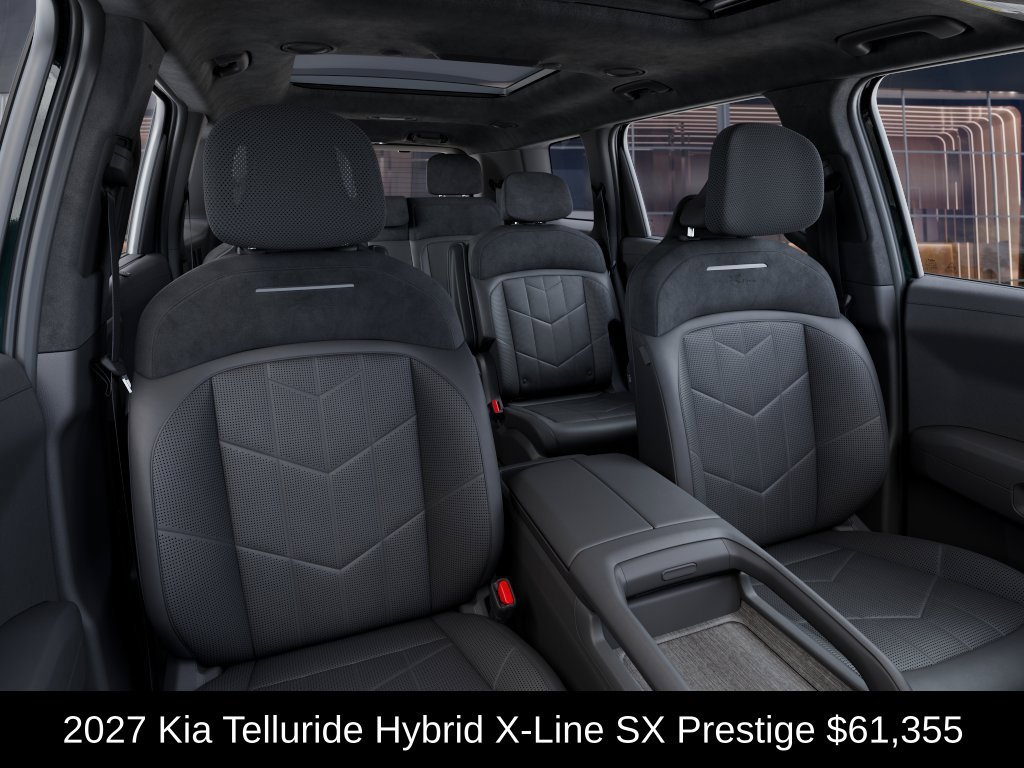 New 2027 Black Jade Green Kia X-Line SX Prestige image 15
