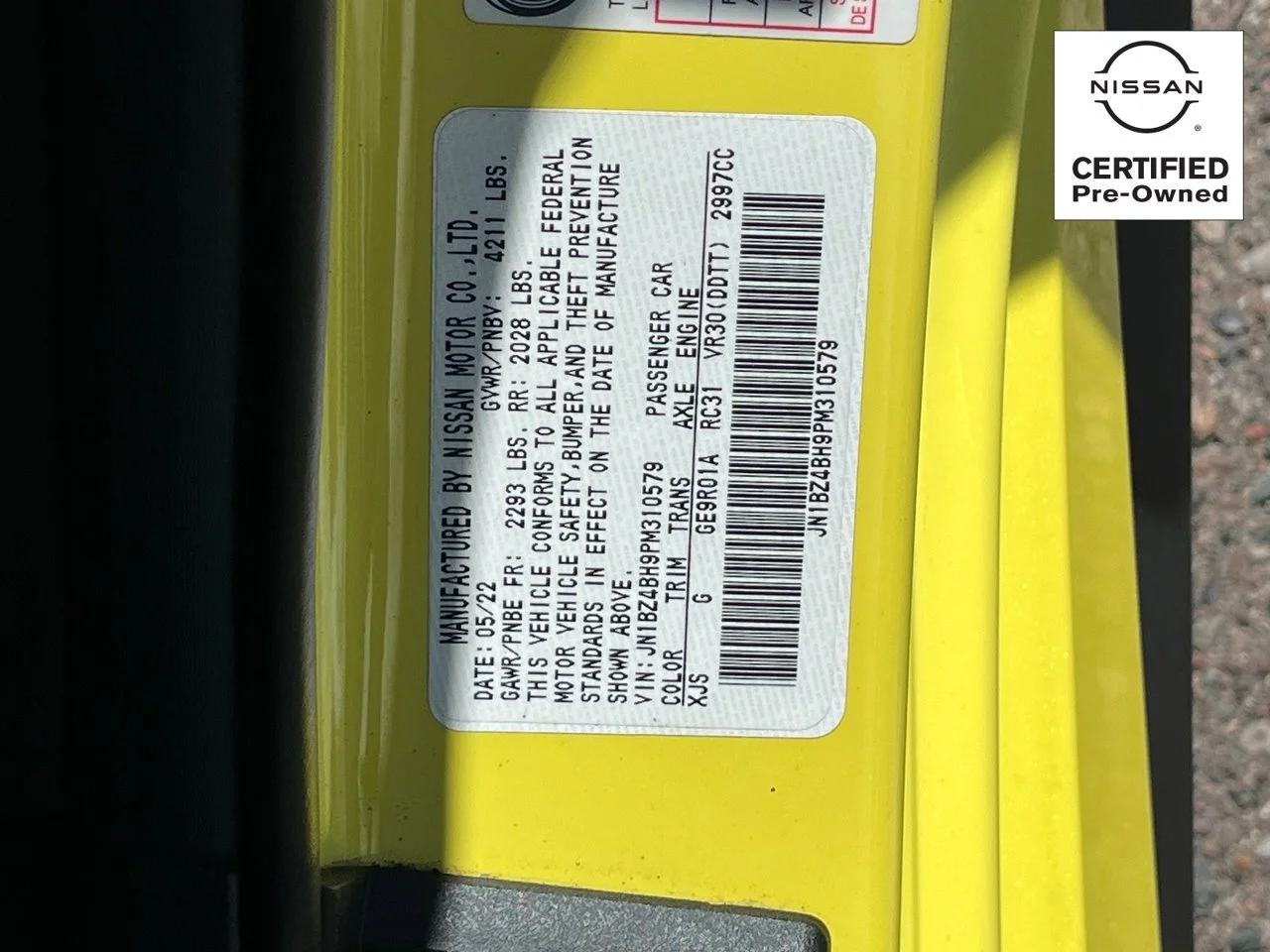 Used 2023 Ikazuchi Yellow Pearl Tricoat Super Black Nissan Performance image 28